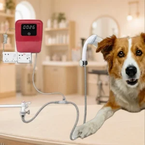 Intelligent Electric Plastic Dog Shower Head Purifier Multi Function Ozone Water Purifier Portable Household Dog Bathing Machine