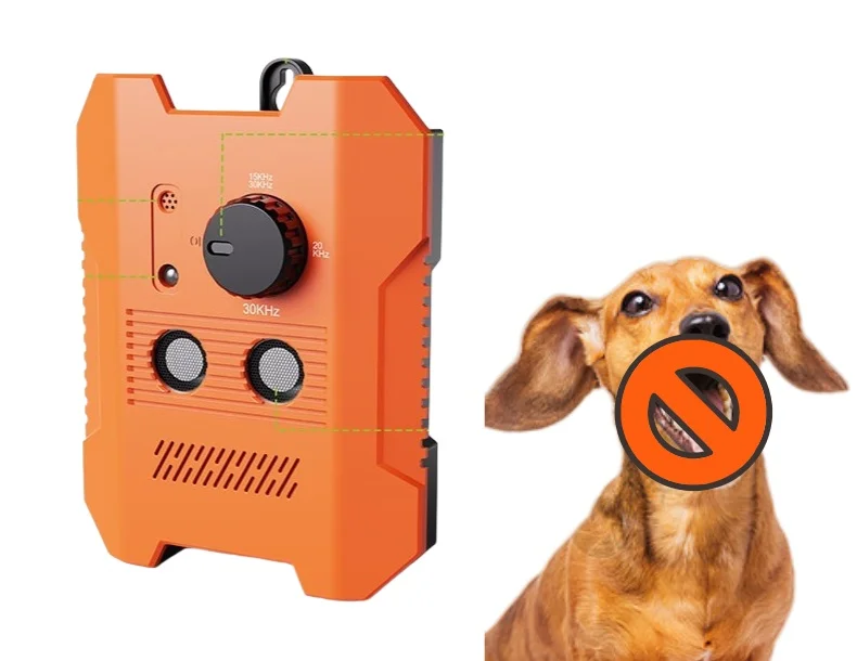 Intelligent Ultrasonic Anti Bark Device for Dogs Digital Bark Control