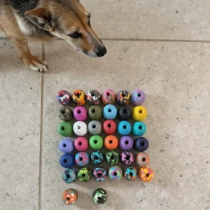 Interactive 5cm Natural EVA Floating Foam Dog Chew Toy Manufacturers Outdoor Pet Interactive Bite Resistant Chew Toy for Daily