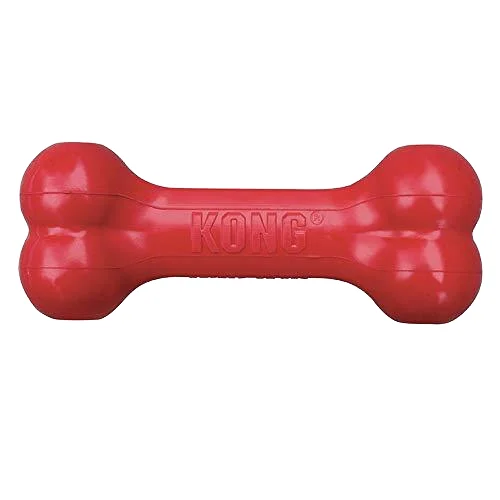 Interactive Natural Rubber Dog Toy Safety Tough Squeak Pet Treat Dispenser Molar Friendly Food Feeder Bone Chew Toy