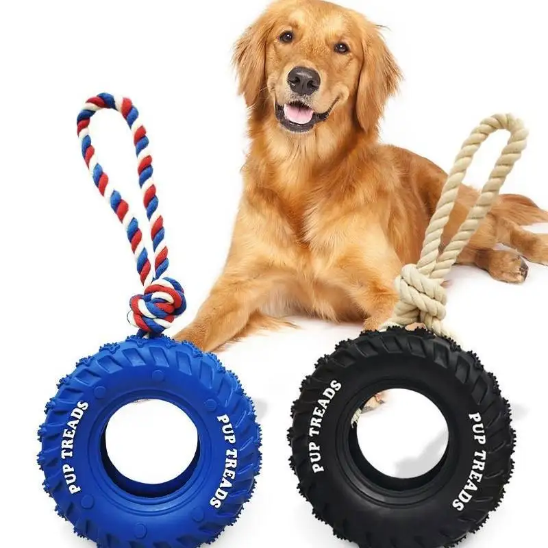 Interactive Pet Toys That Will Squeak Bite Resistant Teeth Grinding Decompression Toys Durable Rubber Chew Toys for Dogs