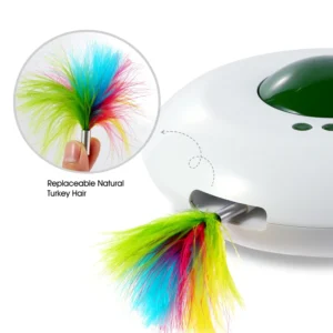 Interactive Smart Electronic Toy for Cats Dogs Moving Remote Car Plastic Indoor Pet Stand Stuffed Teaser Relieves Boredom