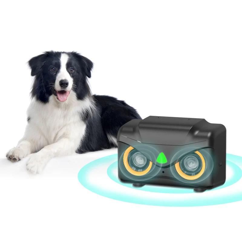 Interior Outdoor 50Feet Pet Anti Barking Control Repeller Tool Rechargeable 23 to 27KHz Ultrasonic Dog Bark Deterrent Device
