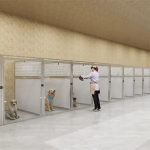 Iron Dog Kennels Large Outdoor Dog House Outdoor Large 3X4 Dog Kennel