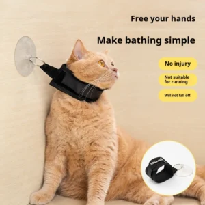 JOYING Dog & Cat Bath Fixing Device Anti Scratch Anti Fidgeting Pet Bath Tool Cat Dog Cleaning Supplies