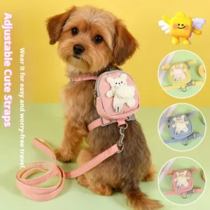 JOYSING Pet Harness Leash Dog Walking Rope for Small & Medium Dogs and Cats