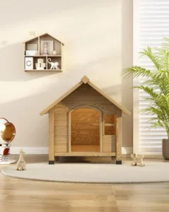 JX Multi-functional Solid Wood Pet House with Waterproof Roof Beautiful and Exquisite Design and Affordable Price