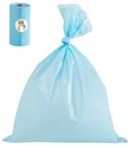 Japanese EVOH High Barrier PET Seal Bag BPA Free Side Gusset Durable Heat Seal Handle for Cat Dog Feces Disposal Baby Diaper
