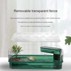 Jeneca Best Selling High Quality Plastic Turtle Tanks and Houses Reptile & Amphibian Supplies