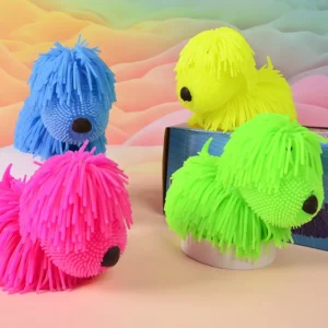 Jiggly Pets Dog Electronic Toys Rubbery Walking Noodle Puppy Singing Dancing Toy Children’s Birthday Gift