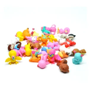 Kawaii PVC 3D Animal Mini Doll Model Toy Plastic Capsule Toys for Kids