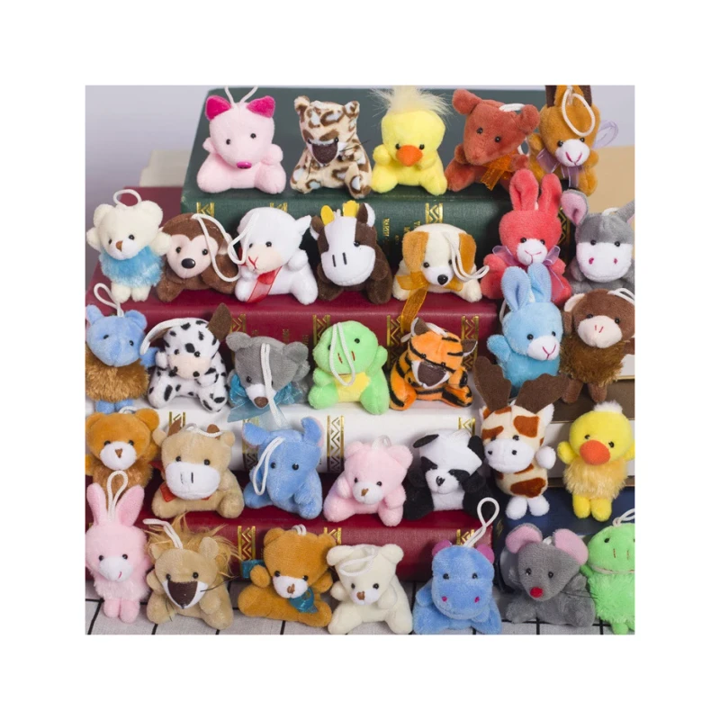 Kid Mini Plush Animals Toys Set Cute Small Stuffed Sea Animal Set Ocean Animal Sea Creatures Stuffed Toy Plush Toy Keychain