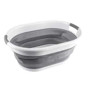 Kids Pet Bath Rugged Collapsible Sand Bucket PP TPR Water Pail Food Grade Foldable Collapsible Silicone Folding Bucket