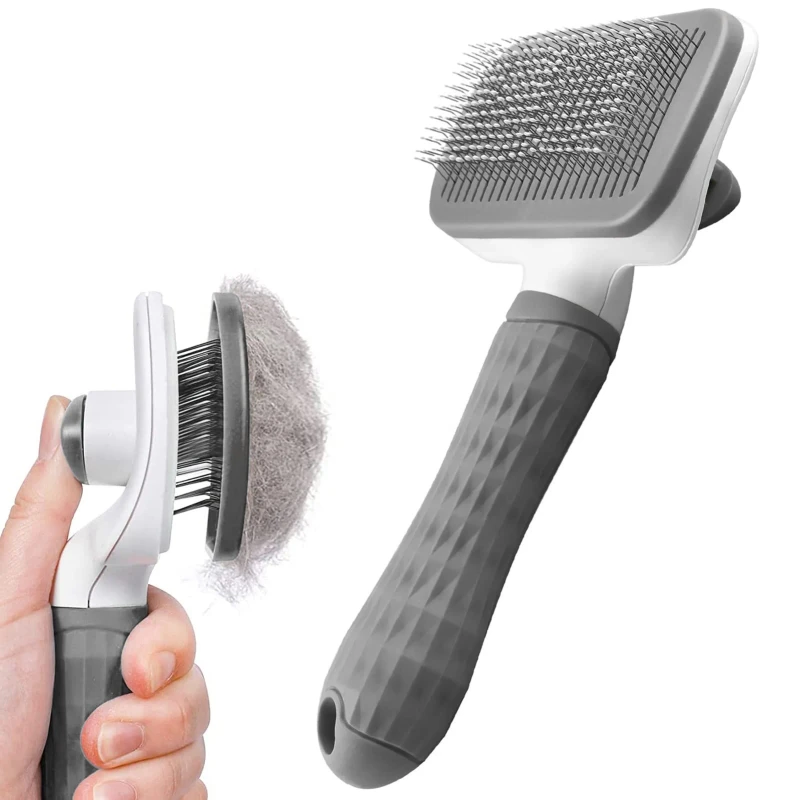 KingHon Dog Hair Brush Comb Grooming Cat Flea Comb Pet Products Hair Grooming Comb for Dog Grooming Tool Hair