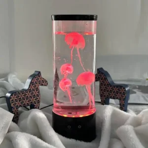 LED Color Changing Jellyfish Lamp USB Powered Floating Aquarium Decor for Christmas Halloween & New Year Home Party