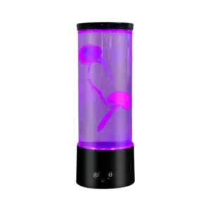 LED Jelly Fish Lamp USB Rechargeable Remote Control Lamp Artificial Aquarium Atmosphere Table Lamp