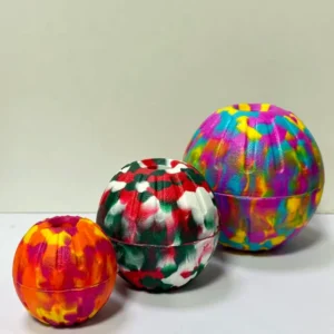 LY Camouflage Modern Interactive Eco friendly Durable EVA Pet Ball Chew Toy Solid Design Dog Training Small Animals Daily Indoor