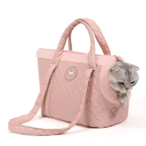 Large Capacity Adjustable Small Pet Carrier Breathable Soft Cushion Portable Lightweight Travel Tote