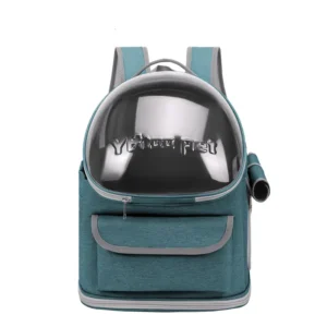 Large Capacity Outdoor Pet Carrier Skylight Scratch Resistant Bite Resistant High Load Bearing Foldable Dog Cat Portable