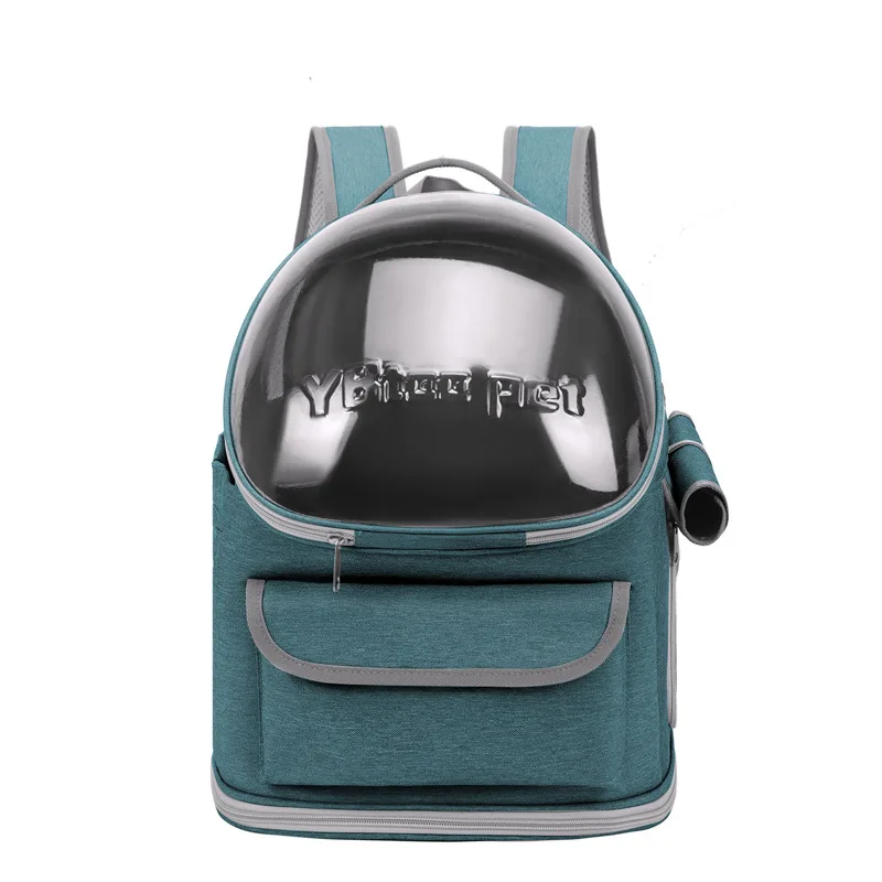 Large Capacity Outdoor Pet Carrier Skylight Scratch Resistant Bite Resistant High Load Bearing Foldable Dog Cat Portable