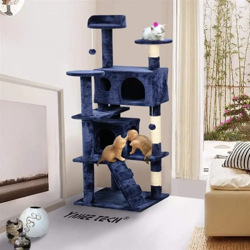 Large Cat Tree Sisal Eco-Friendly Cat Scratching Post Cat Furniture Cat Cage Pet House Direct From Manufacturer