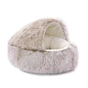 Large Dog Puppy Winter Warm Nest Pet Mat Breathable Not Removable Teddy Cloth Sleeping Bed with 100% Cotton Fill