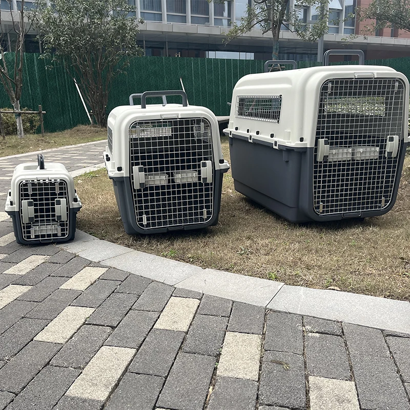 Large Dog Travel Crate Airline Approved Pet Carriers Crates