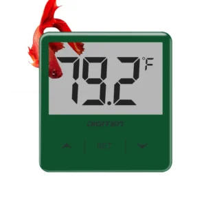 Large LCD Display Digital Aquarium Thermometer Accurate Stick-On Plastic Tank Temperature Sensor Rectangle