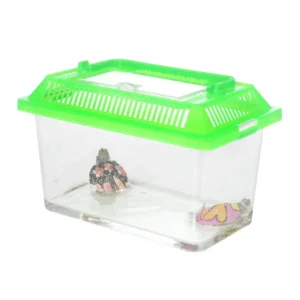 Large Medium Small Turtle Tanks for Reptile Amphibian Breeding Goldfish Pet Storage Portable Transparent Plastic Transport Boxes