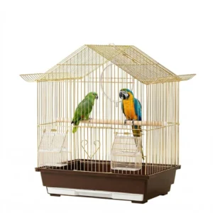 Large Metal Wire Parrot Cage Bird Breeding Aviary for Indoor Outdoor Home Garden Pet Supplies