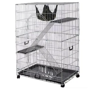 Large Metal Wire Stainless Steel Cat Cages Bird Breeding Cage Dogs House Pet Aviary for Sale
