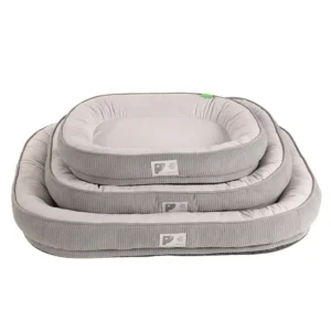 Large Size Winter Warm Comfortable Non-Slip Bottom 100% Cotton Breathable Dot Pattern Soft Dog Bed