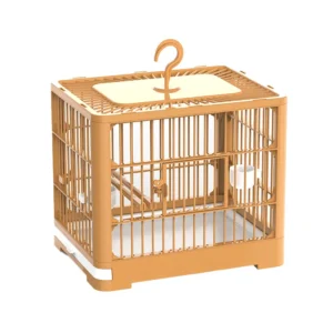 Large Space Foldable Portable Bird Cage for Home Use for Small Bird Viewing and Going Out Home Bird Supplies