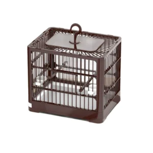 Large Space Portable ABS Material Eco-friendly Foldable Bird Cage Breathable Viewing Window for Parrots Household Bird Supplies