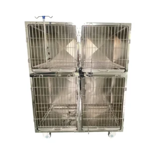 Large Stainless Steel Animal Cage 304 Steel PET Cages for Dogs Veterinary Clinics Foster Combinations Animal Hospitals