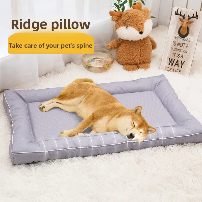 Large Waterproof Dog and Cat Kennel Cooling Mat Moisture-Proof Winter Pet Sleeping Mat Made of Oxford Cloth Chew Resistant