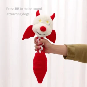 Latest Design Pet Plush Squeak Durable Pet Chew Toy Pet Interactive Movement Toys