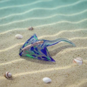 Lighting Decoration Handmade Glass Marine Animal Ornament Aquarium Decoration Gift
