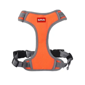 Lightweight Polyester Pet Harness with Integrated Chest Strap Simple Dog Leash for Easy Travel Fits Dogs and Cats