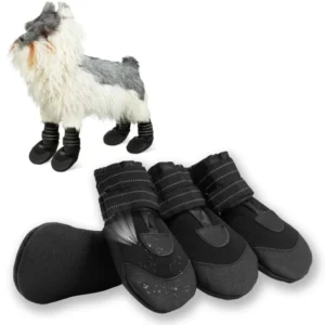 Lightweight Rubber Dog Sock Shoe Outdoor Waterproof Reflective Keep Warming Pet Dog Shoes Booties