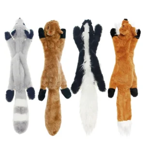 Likable No Stuffing Pet Squeaky Plush Dog Toys