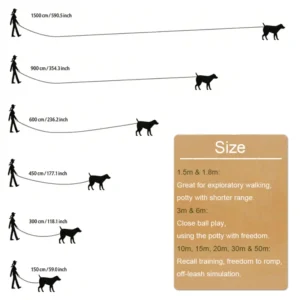 Long Solid Dog Leash Small Large Dogs Cats Strong Puppy Training Traction Rope Portable Pet Lead Golden Retriever