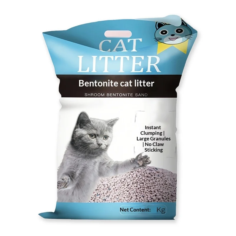 Low Dust Bentonite Cat Litter Anti Stick Bottom Powerful Deodorization Fast Clumping Odor Removing Mixed Cat Litter Cat Litter