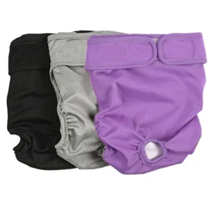 Low Price Excellent Quality Eco Friendly Polyester Stripe Washable Reusable Male Dog Diaper