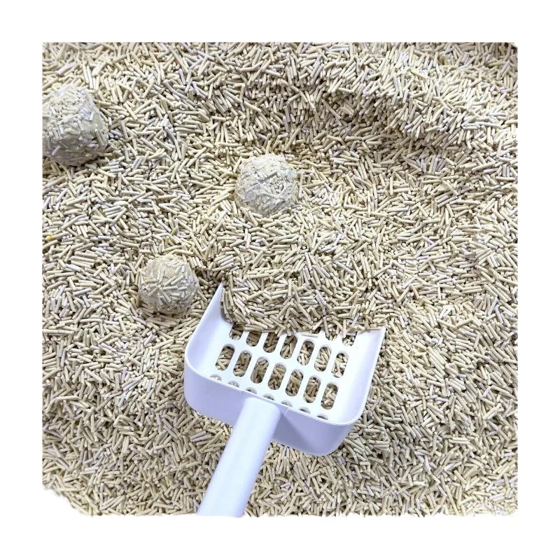 Low Price Strong Odor Control Dust Free Sodium Bentonite +Tofu Mix Cat Litter 100% Natural Eco Friendly Tofu Cat Litter