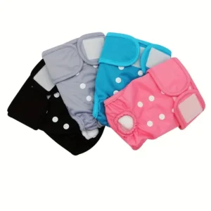 Low Price Washable Female Dog Pet Diaper Pants Mesh Cloth Reusable Female Dog Diapers