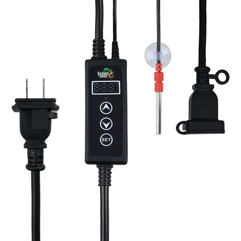 LuckyHerp Direct Temperature Controller Dome Light for Reptiles and Amphibians Manufactory Supply