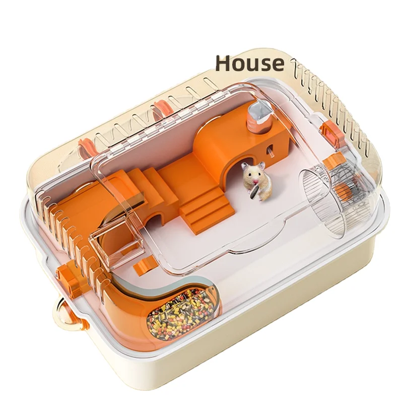 Luxurious Super Large Villa Hamster Cage Toy Set Small Animal Supplies Combination for Hamster Flower Branch Mouse