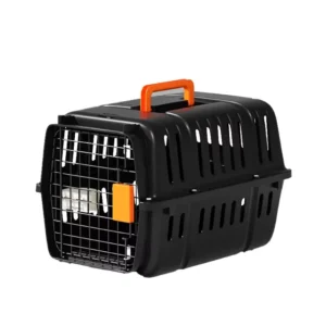 Luxury Airline Approved Pet Transport Box with Portable Handle Cat Cage Dog Travel Carrier