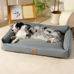 Luxury Canvas Pet Bed Large Chew Proof Extra Dog Beds Waterproof and Bite resistant Dog Bed